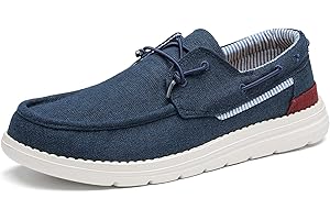 Bruno Marc Men’s Loafers Casual Slip-on Canvas Walking Boat Shoes