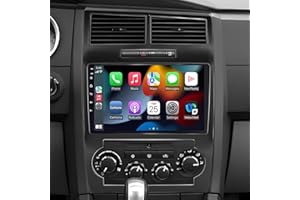 4+64G Android 13 Car Radio Stereo for Dodge Charger Magnum 2005 2006 2007 with CarPlay Wireless Android Auto 9in Touchscreen 