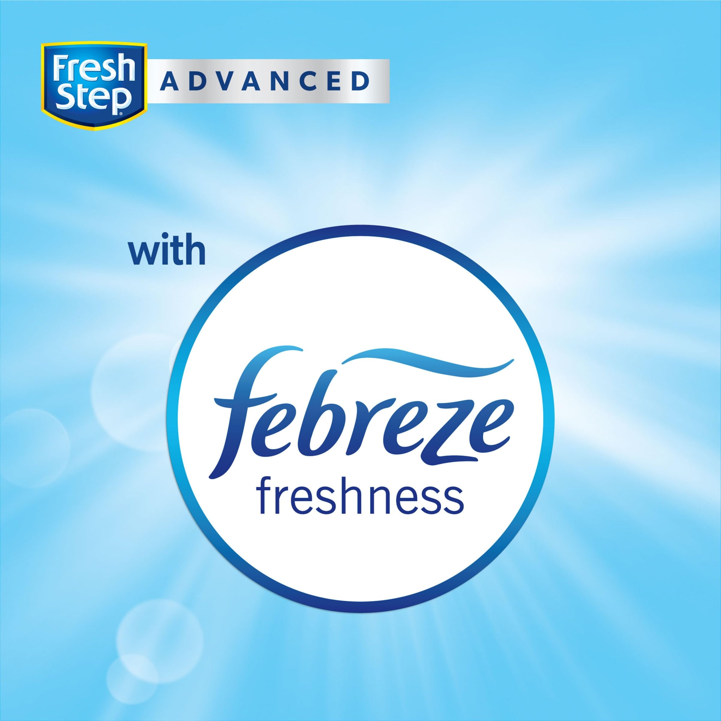 Fresh Step Advanced Extreme Clumping Litter with Febreze Freshness with Mountain Spring Scent, Fights Odor on Contact, 37 lbs. (2 x 18.5 lb. Box)