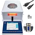 RUISHAN 100gx1mg 180℃ Lab Moisture Analyzer with Halogen Heating, 0.01% Readability, Touch Screen - Ideal for Wood Grain, Food, and More - 3 Drying Modes, RS232 Ports Moisture Balances Moisture Tester