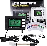DANOPLUS pH Temperature Meter ATC Auto Calibration Aquarium Hydroponics Water view 5
