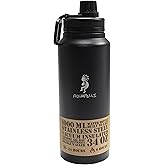 Aquapelli Water Bottle Midnight black 34 oz
