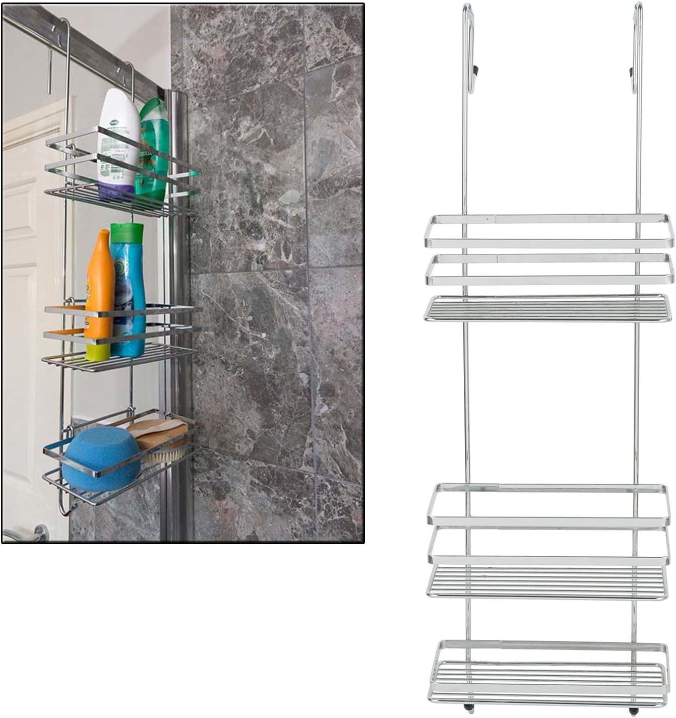 Organizer Bagagliaio Auto Navaris - Contenitore Appendibile 89x25cm Con 4 Tasche - Ordine In Macchina - Foto 7