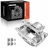 A-Premium Front Disc Brake Caliper Assembly with Bracket Compatible with Select Chrysler, Dodge, Jeep, Ram and Volkswagen Mod