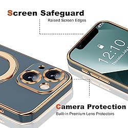 ETPESOK Compatible with iPhone 13 Case with