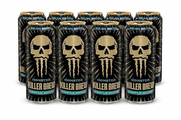 MONSTER ENERGY DRINKS, MEAN BEAN TRIPLE SHOT ENERGY...