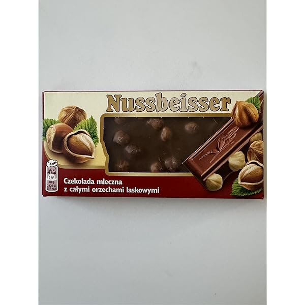 Amazon.com : Nussbeisser Ganze Haselnuss - Milk Chocolate with