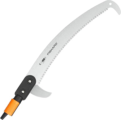 Fiskars Scie A Elaguer Pour Manche Telescopique Quikfit Tete D Outil Longueur 55 Cm Lame En Acier Trempe Noir Orange Quikfit 1000691 Amazon Fr Bricolage