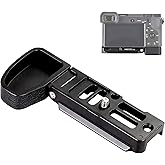 WEPOTO A6500 Handgrip,Bottom Extension Handle,Camera Grip,with Quick Release Plate for Arca ,for Sony A6500
