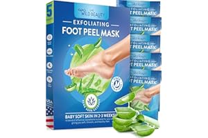 LIVE WILD BEAUTY Foot Peel Mask 5 Pairs