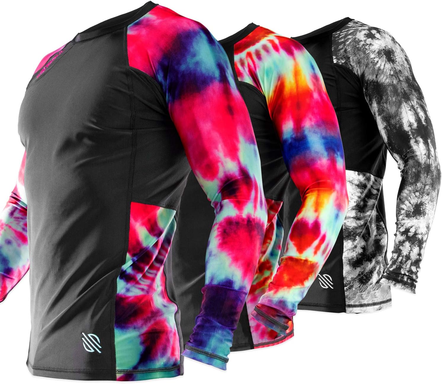 SanabulFunk Strike Long Sleeve Compression Training Rash Guard for MMA BJJ Wrestling