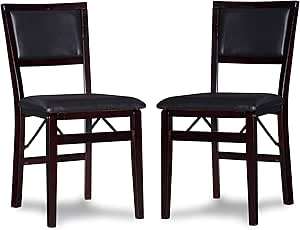 Set di 2 sedie pieghevoli Kiran bronzo