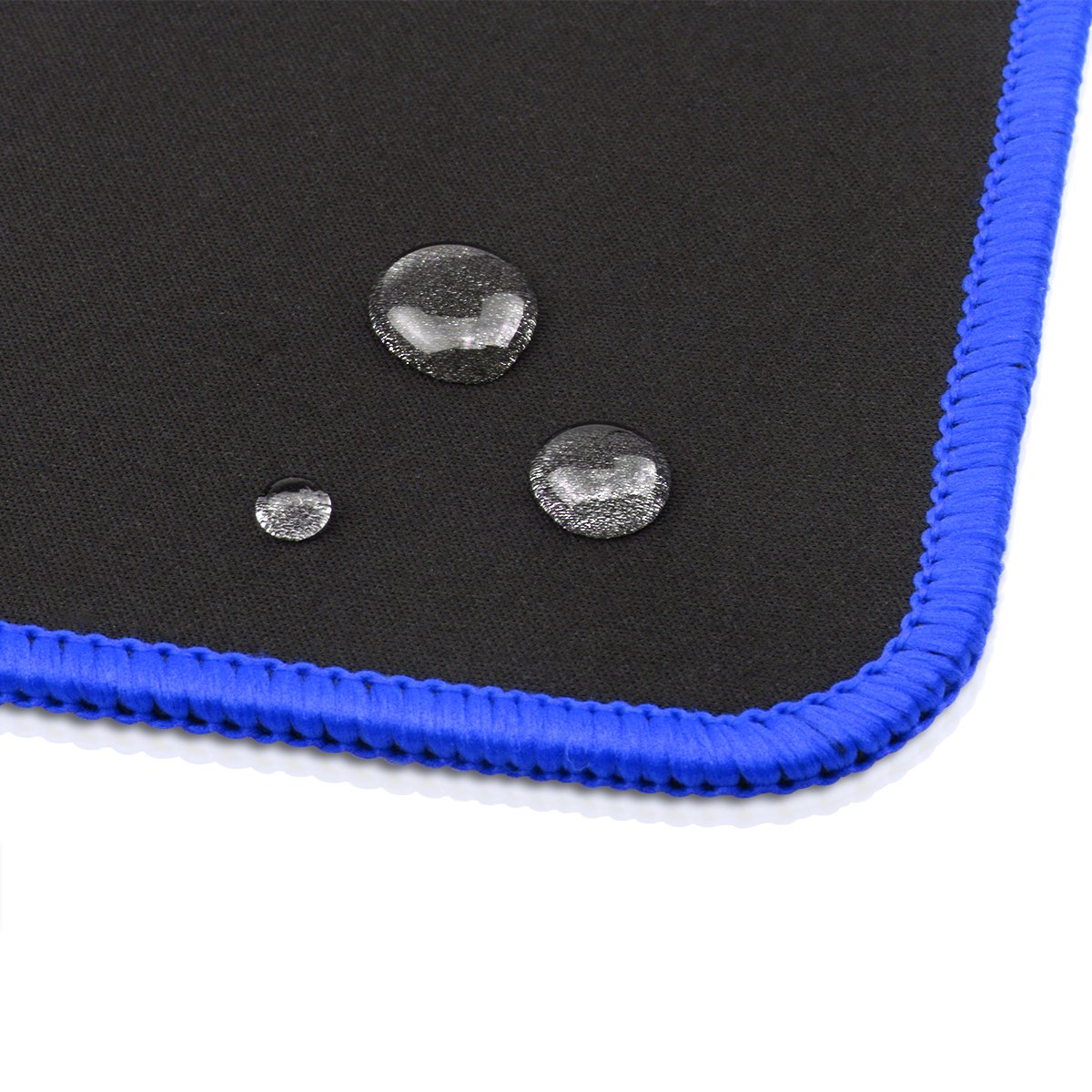 Gaming Mouse Pad, Topoint Extended Large Mouse and Keyboard Mat Soft+Waterproof+Anti Slip for Hardcore Gamer-78 * 30 cm (Blue)