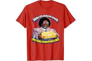 YUZBHOME When Life Gives You Lemons You Make Lemon Pound Cake Afroman T-Shirt