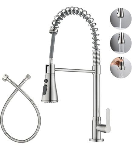 Grifo De Agua Fría Para Exteriores, Grifo De Barra De Una Sola Manija, Grifo De Fregadero De Baño De Un Solo Orificio Para Fregadero De Cocina, Jardín, Lavabo De Garaje, Lavandería