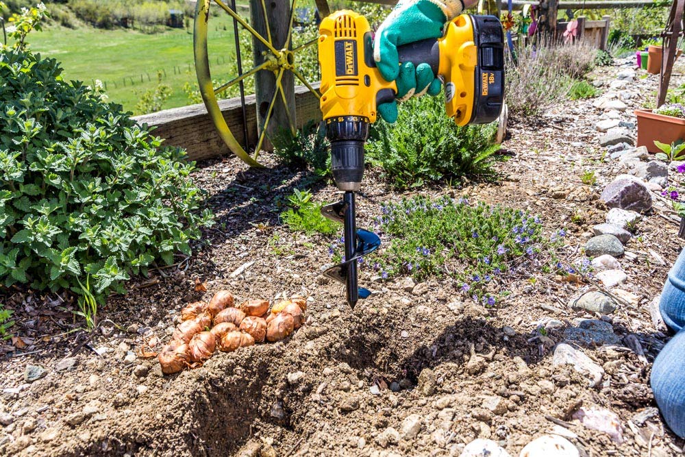 Power Planter 100 USA Made 3"x7" Bulb Bedding Plant Auger