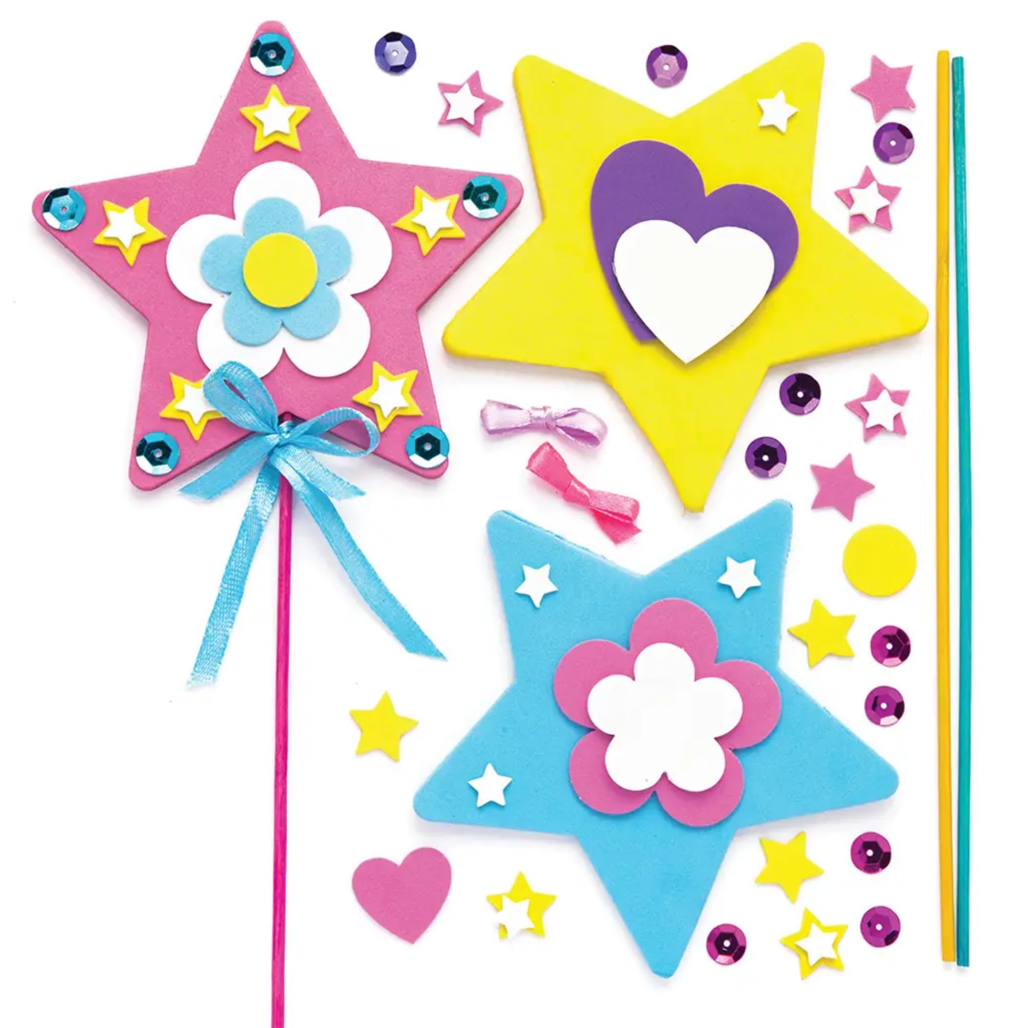Baker Ross AW278 Magic Wand Kits (Pack of 4)