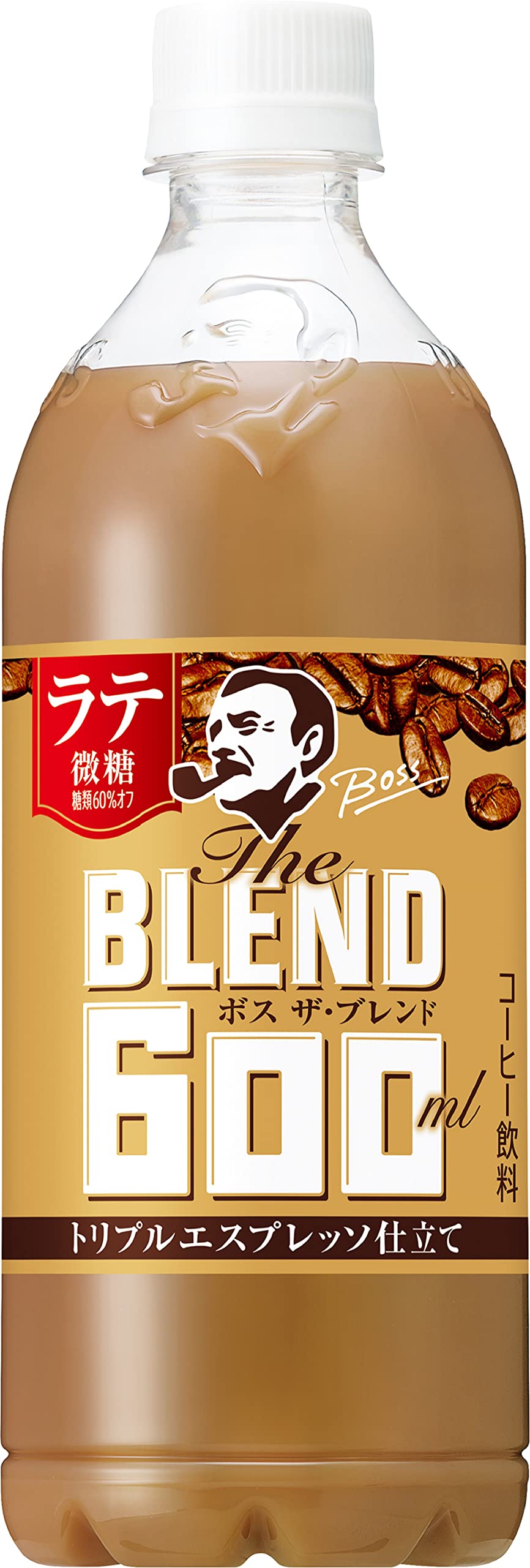 サントリー ボス The BLEND 液体 ラテ微糖 コーヒー 600ml×24本商品画像