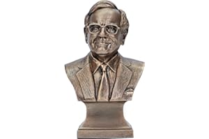 IconiCraft Warren Buffett Berkshire Hathaway Bust Statue Sculpture