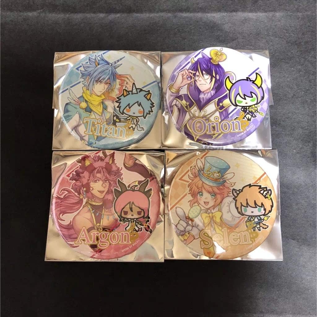 Amazon Co Jp Graffart 缶バッジ アルカレアファクト チタン オリオン アルゴン セレン 4点セット ホビー 通販