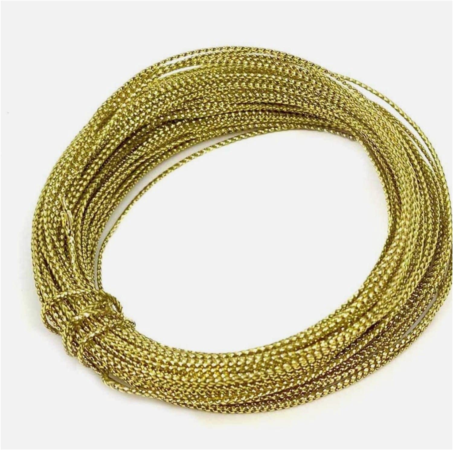 Bowdabra Bow Maker Wire Gold or Silver 15.2 Metres Long (Gold)