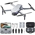 STARDRONE Mini X Drone with 4K Camera for Adults, 2-Axis Gimbal RC Quadcopter GPS Drone with Auto Return, 5G FPV Transmission, Wind Resistance,Follow Me,Long Flight Time and Distance, Easy Fly Gift for Beginner, Under249g