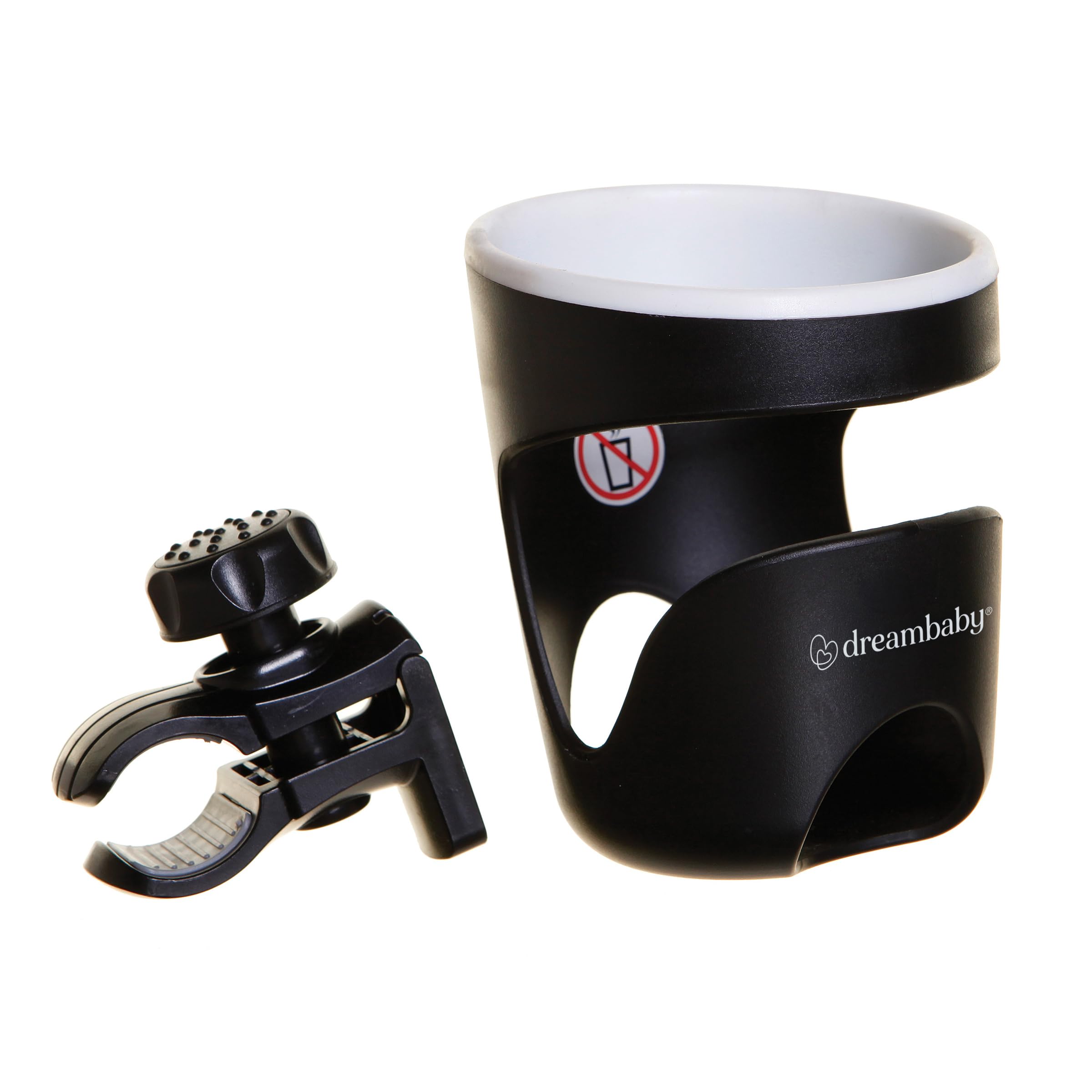 Dreambaby Strollerbuddy Stroller/Pram Drink Holder, Black