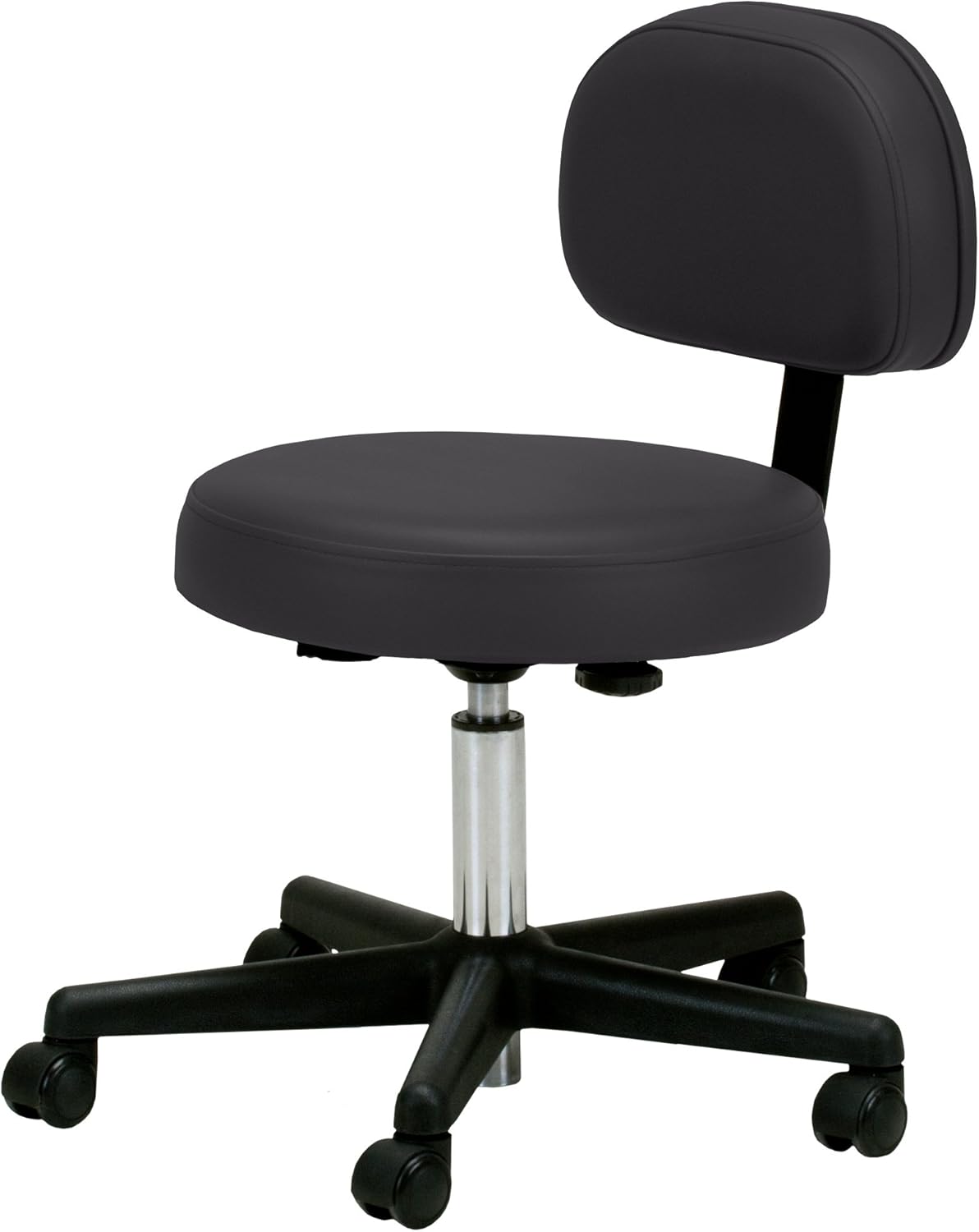 EARTHLITE Pneumatic Rolling Stool - Commercial Grade, Adjustable, CFC-Free, No leaking - Spa, Massage & Medical Chair: Health & Personal Care