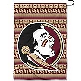 Florida State FSU Noles Chevron Garden Flag