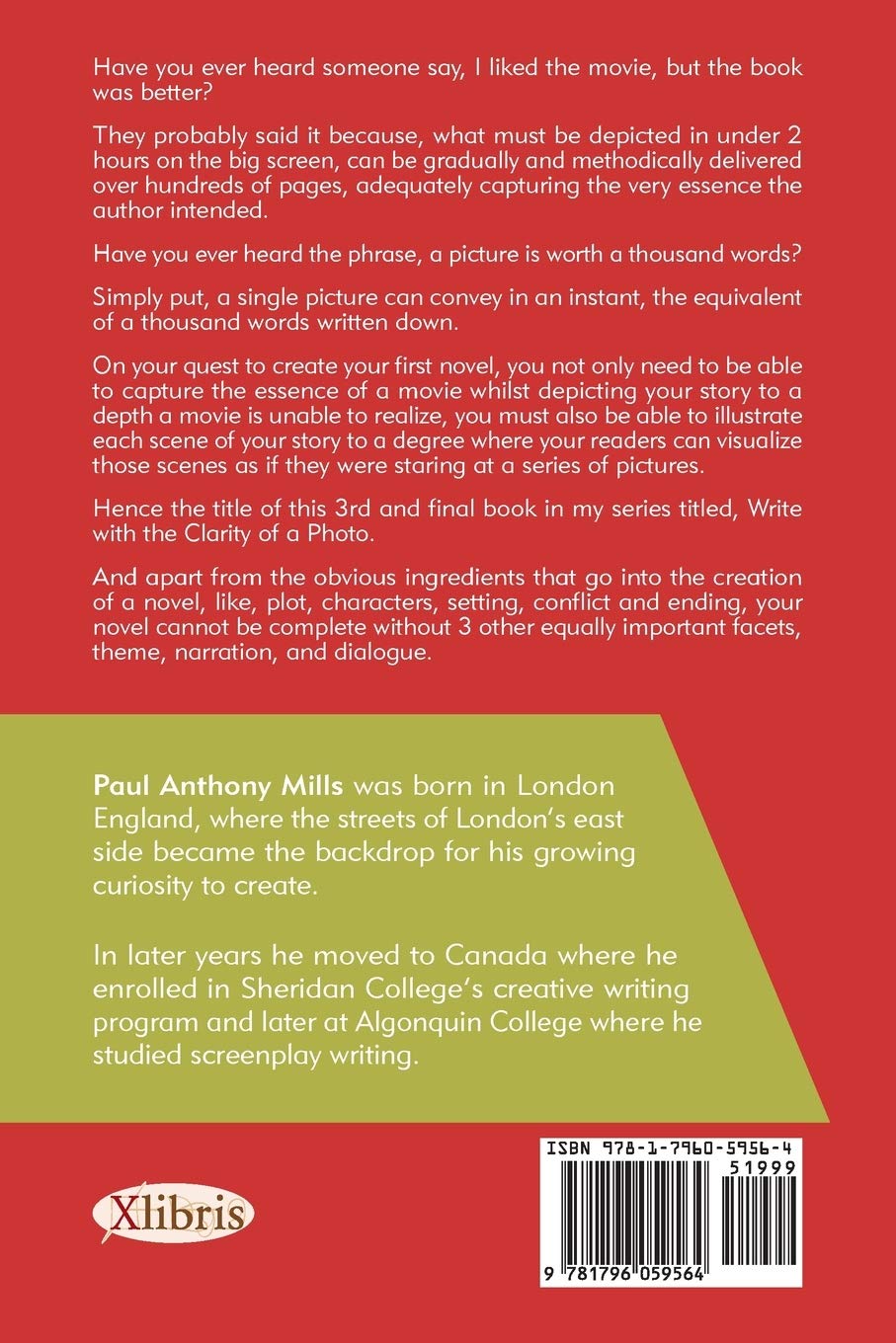 Write With The Clarity Of A Photo Mills Paul Anthony