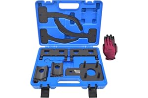 Yuesstloo Camshaft Phaser Timing Chain Tool, Camshaft Holding Tool Crankshaft Pulley Wrench Compatible with VW Chrysler Dodge 3.6L Pentastar Engine, Replace 10369 10200A 10202 10198A 2025200090