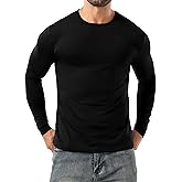Sailwind Men's Base Layer Thermal Underwear Lightweight Long Sleeve Crew Shirts