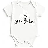 Bump and Beyond Designs Pregnancy Announcement, First Grandbaby Gift for Grandparents Infant Bodysuit