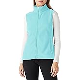 Outdoor Ventures Women's Polar Fleece Zip Vest Outerwear with Pockets,Warm Sleeveless Coat Vest for Fall & Winter