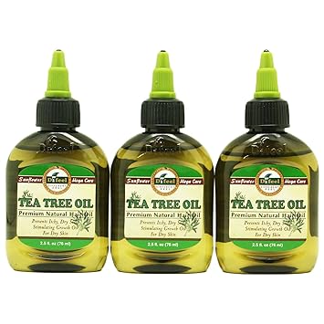 Amazon Com Difeel Premium Natural Hair Care Oil Tea Tree Oil 3pc
