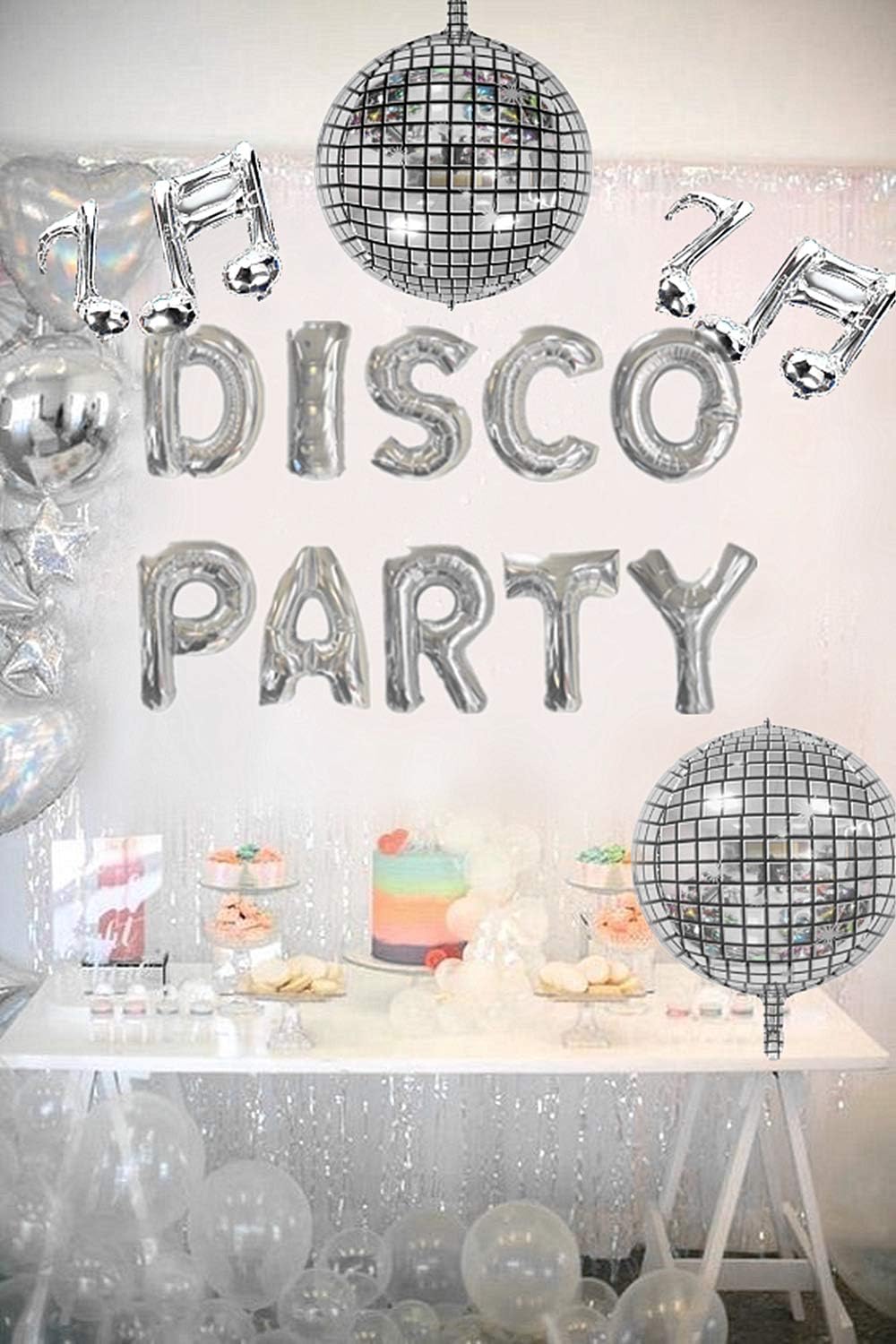 Jevenis disco party balloons 70s disco fever party decoration disco party decoration fever party decorations - Image 3