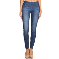 Yehopere Women's High Waist Pull-On Skinny Jeans - Elastic Stretch Jeggings, Blue, Multiple Sizes - View #12