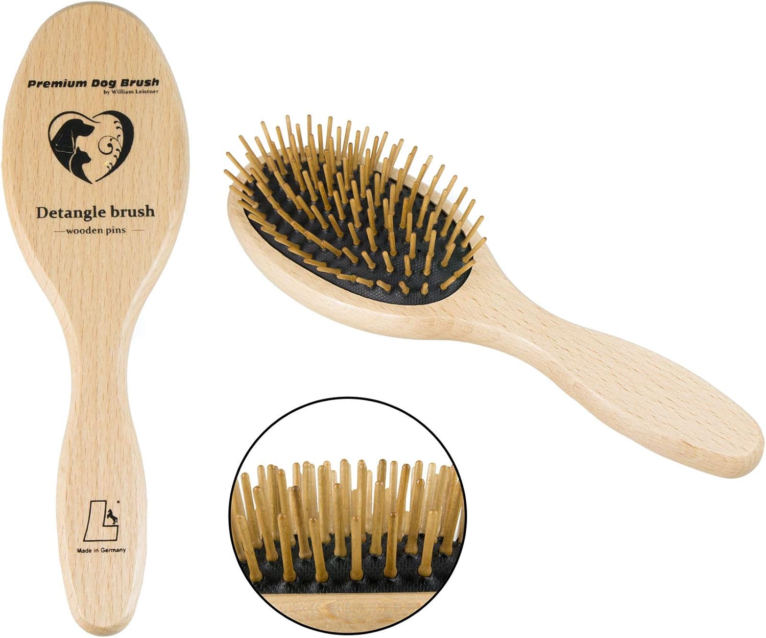 dog detangler brush