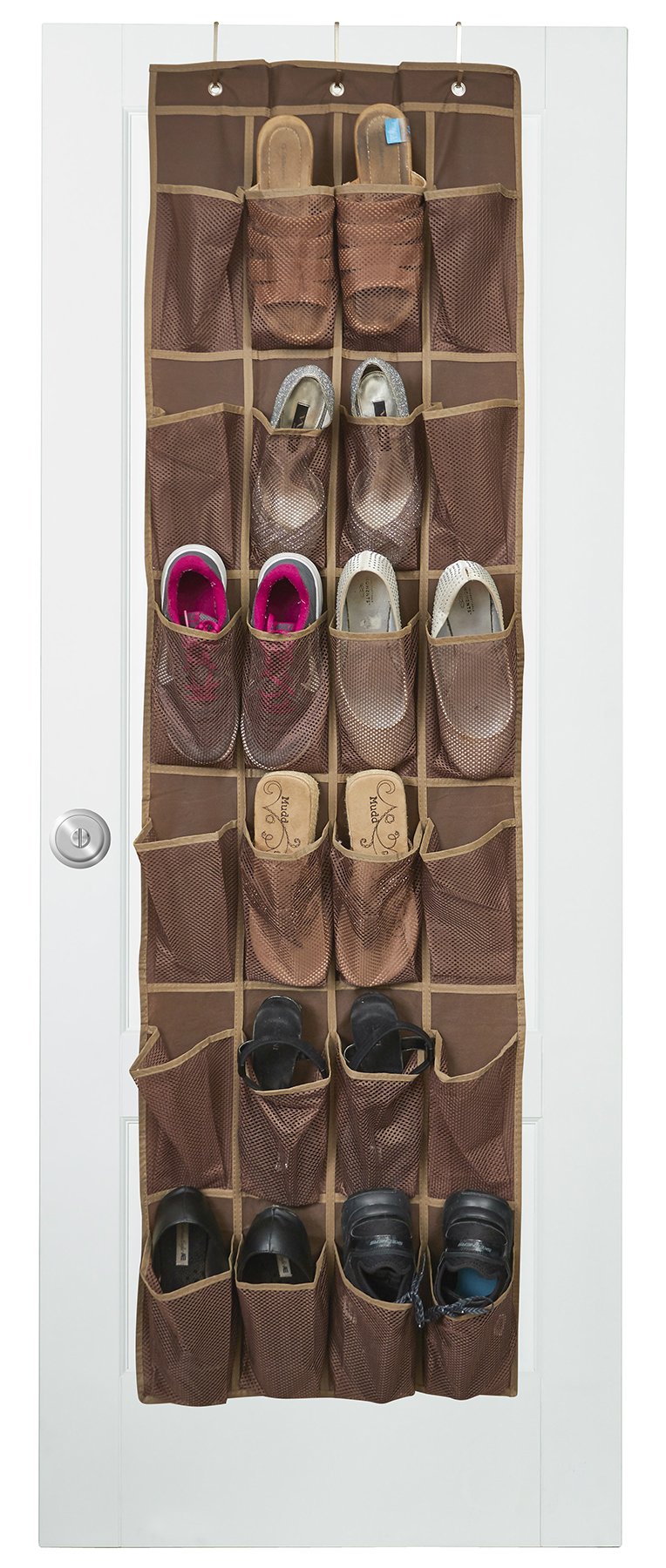 Buy Java Over The Door Shoe Organizer with 24 Reinforced Pockets