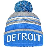 HUIGONGSHOU Vintage Cuffed Knit Beanie with Pom-Pom – Winter Hat Skull Warm Thick Cap for Men, Women & Fans