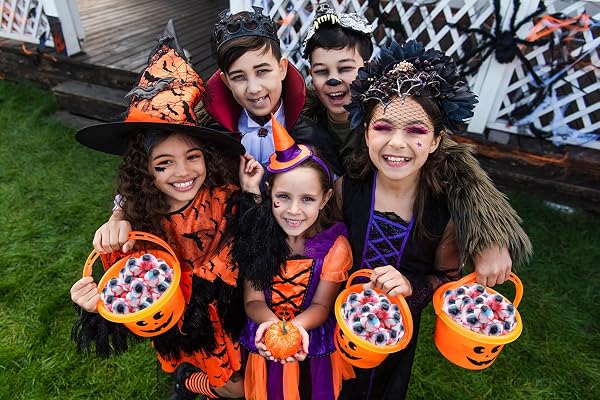 FRUIDLES GUMMY EYEBALLS HALLOWEEN CANDY, TRICK-OR-TREAT PARTY BAG FILLERS, PARTY FAVOR (1 POUND)