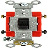 Leviton 1222-2W | 20 Amp, 120/277 Volt, Toggle Double-Pole A