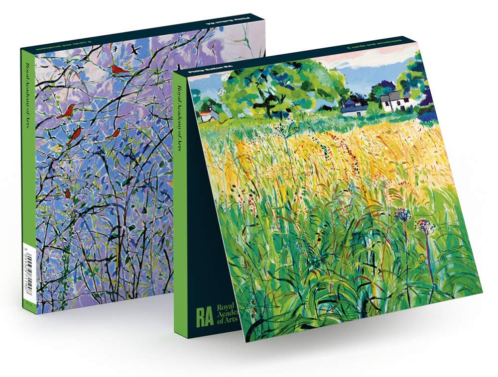 Royal Academy Philip Sutton Landscapes Set of 6 Art Greeting Cards (15 x 15 cm)