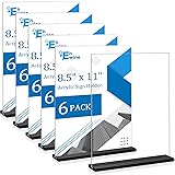 EHWINE 6 Pack Acrylic Sign Holder 8.5 x