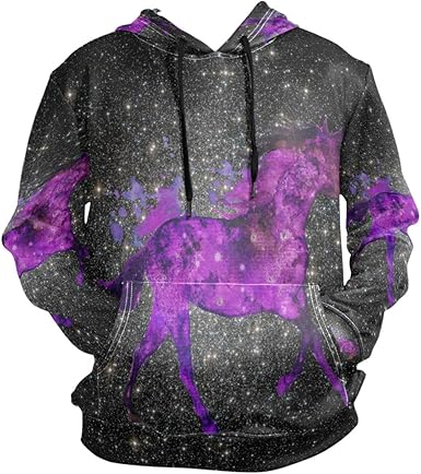 girls horse hoodie