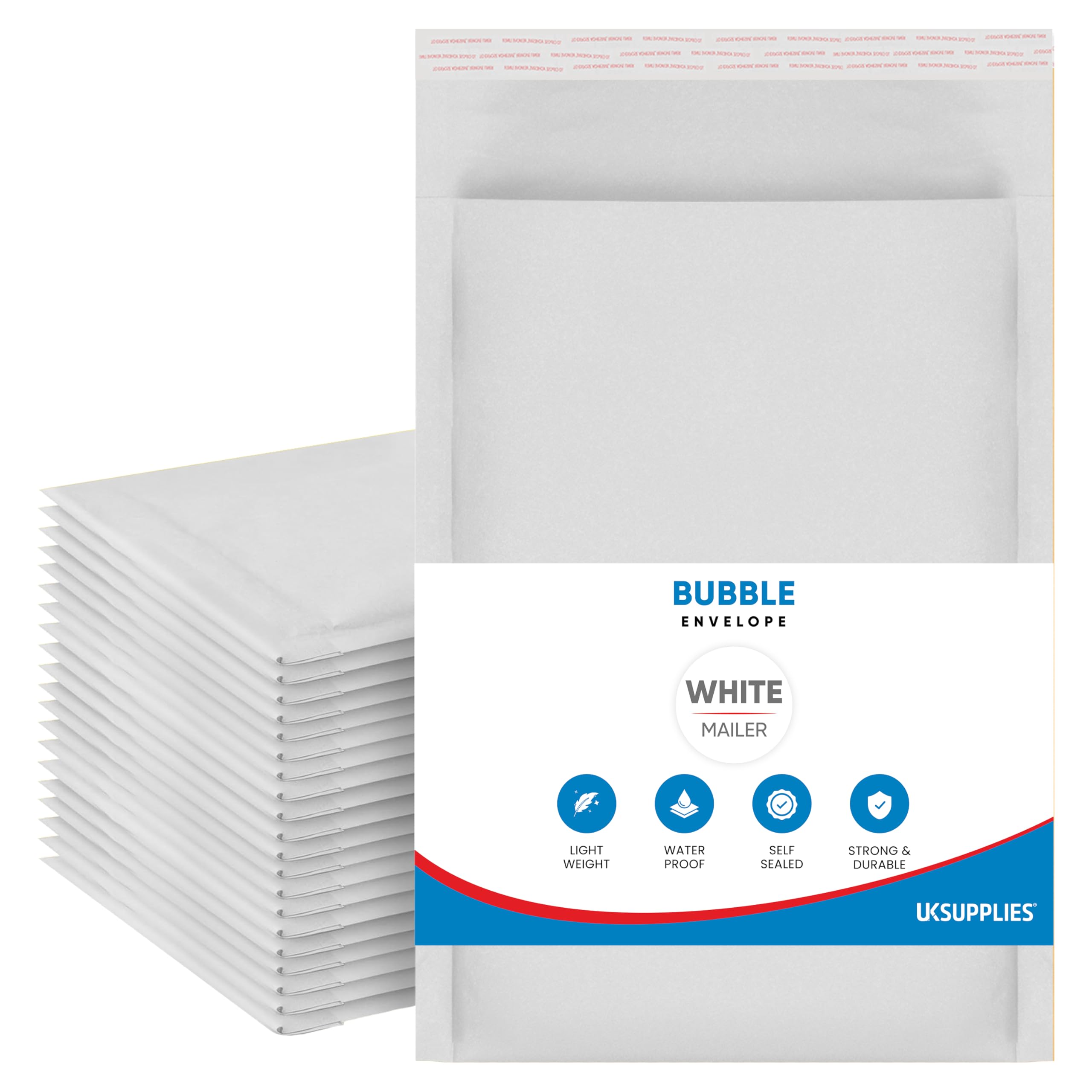 UK SUPPLIES LIMITED Padded White Bubble Envelopes (Pick Size & Qty) Peal & Seal Packaging Bags Bubble Mailers Postal Wrap Envelopes Parcel Mailers Ideal for Mailing Goods (A5 - Pack of 10)
