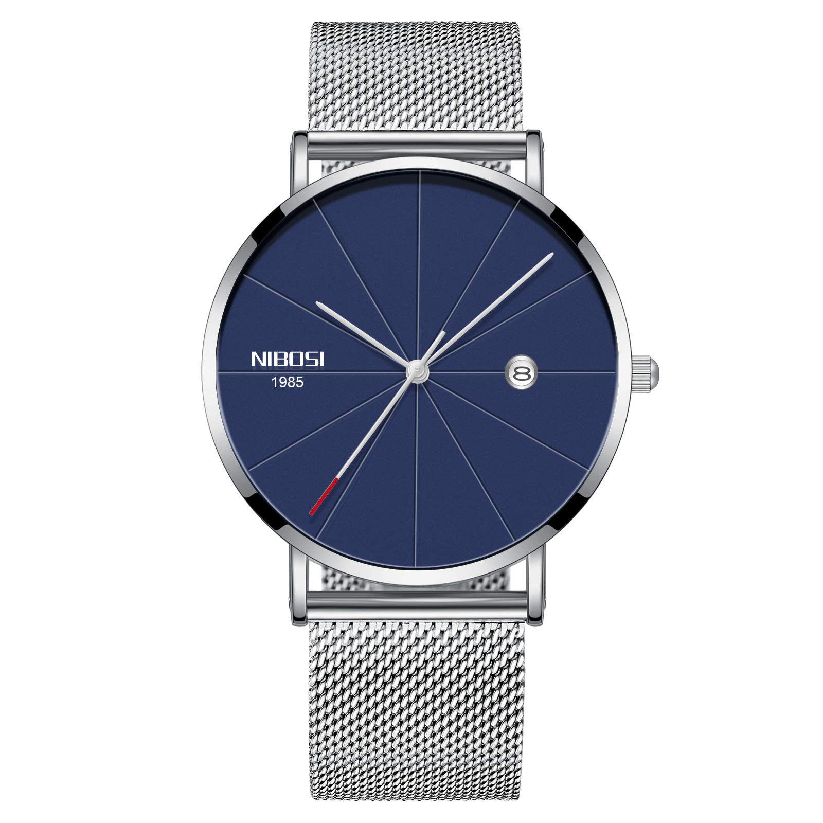NIBOSI Analog Men's Watch (Black Dial, Black Colored Strap)