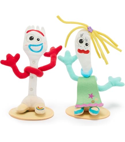 Amazon.com: Disney Toy Story Forky Soft Touch PVC ID Tag Bag Clip