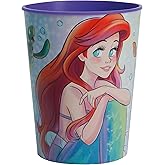 Unique Plastic Stadium Cup - 16 Oz | Disney Little Mermaid | 1 Pc