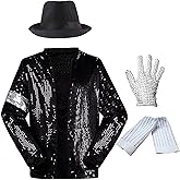 guangmu Dance Costume 4PCS-Include Jacket Hat Glove Sock- Carnival Halloween Costume Role Sequined Play Dance Clothing